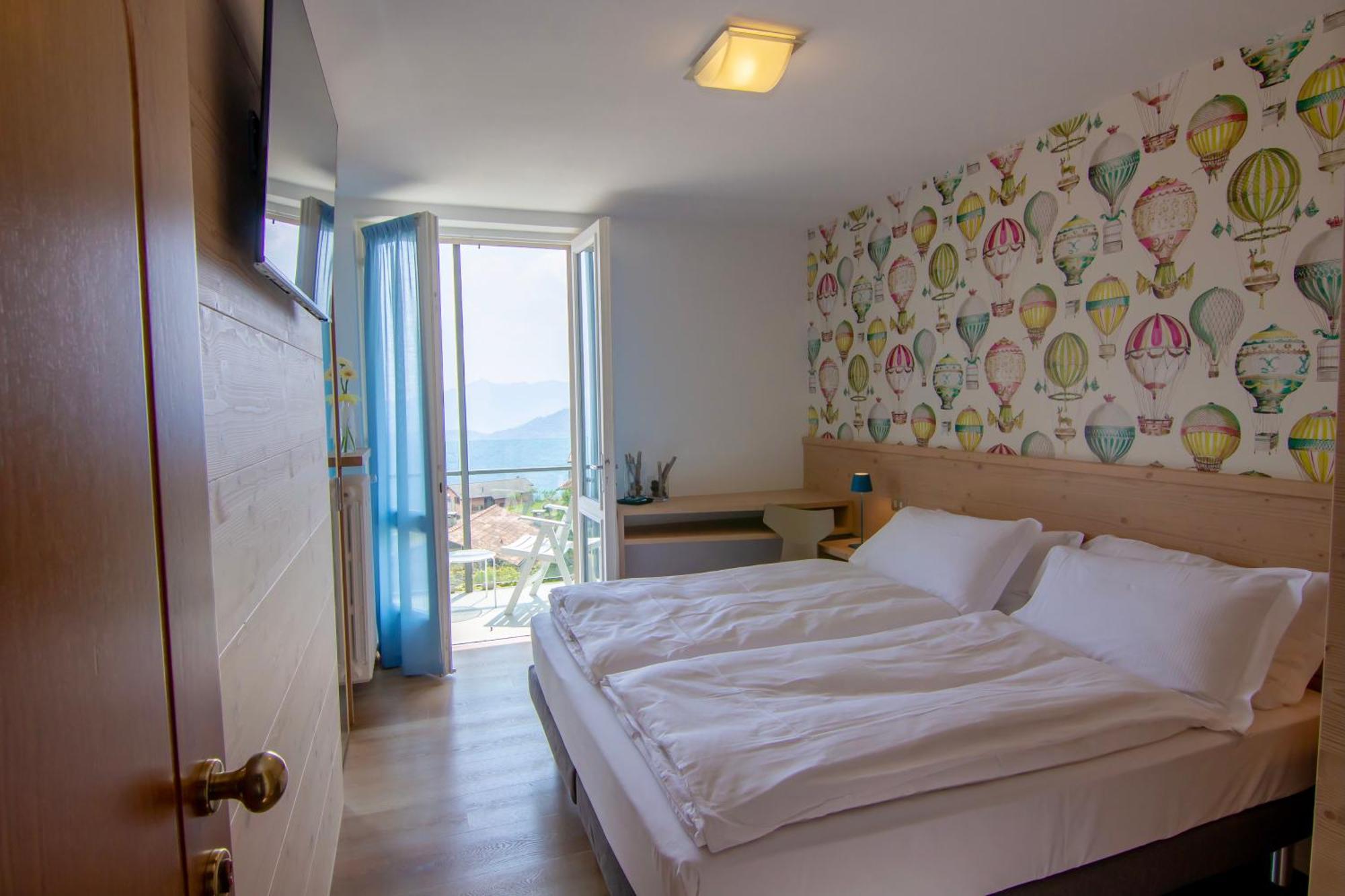 Hotel Miralago Bossico Номер фото